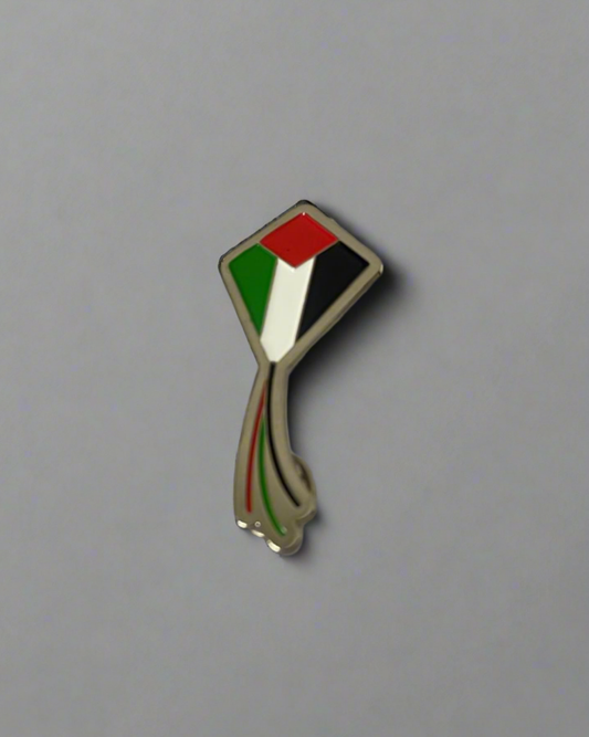 Palestine Kite Badge Pin