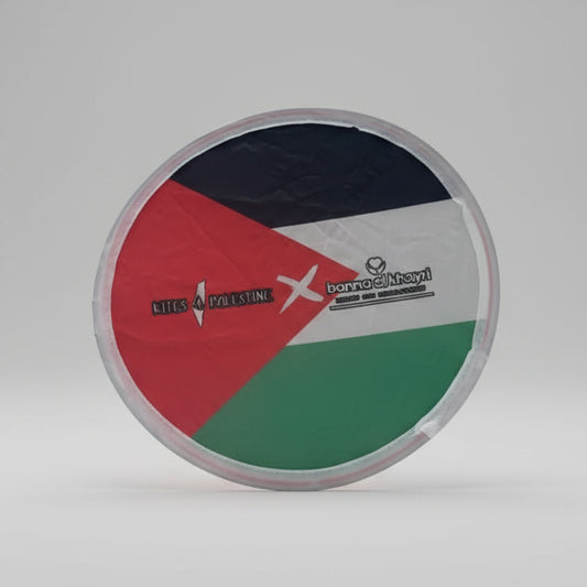 Palestine Flag Folding Frisbee