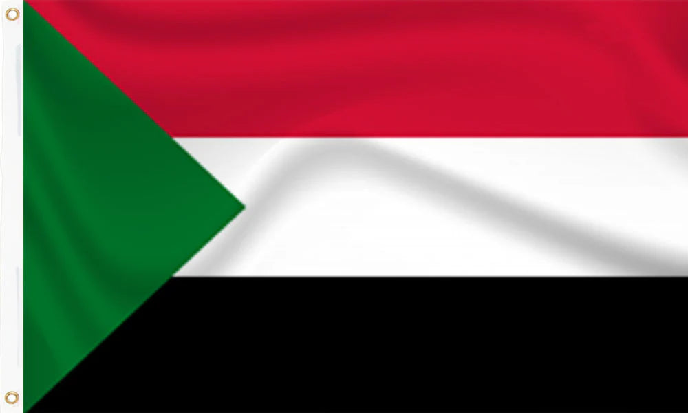 Sudan Flag - 5ft x 3ft
