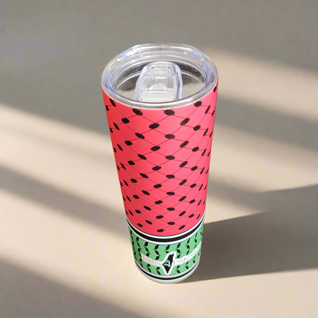 Watermelon Keffiyeh Travel Bottle