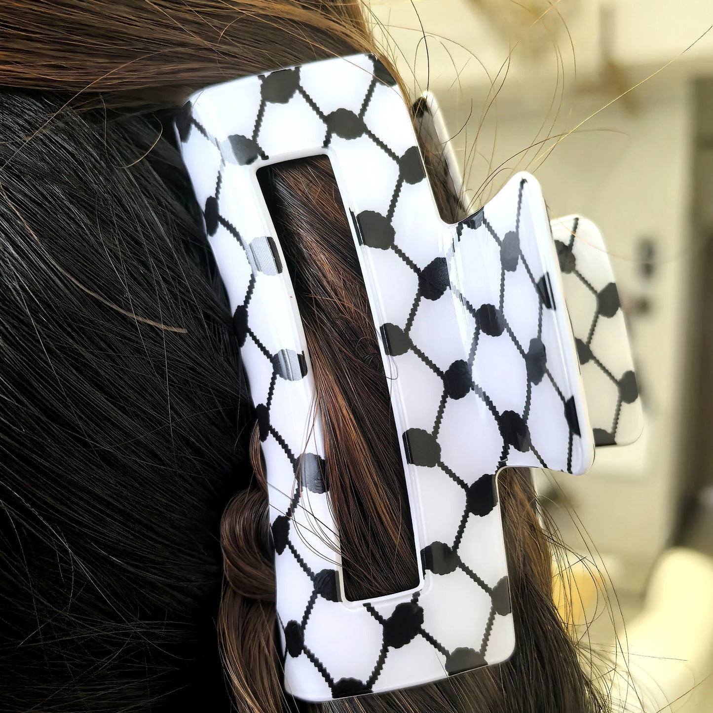 Keffiyeh Hair Clip
