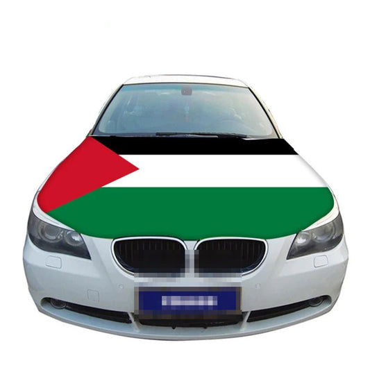 Palestine Car Bonnet Hood Cover Flag (110x150cm) - Kites 4 Palestine