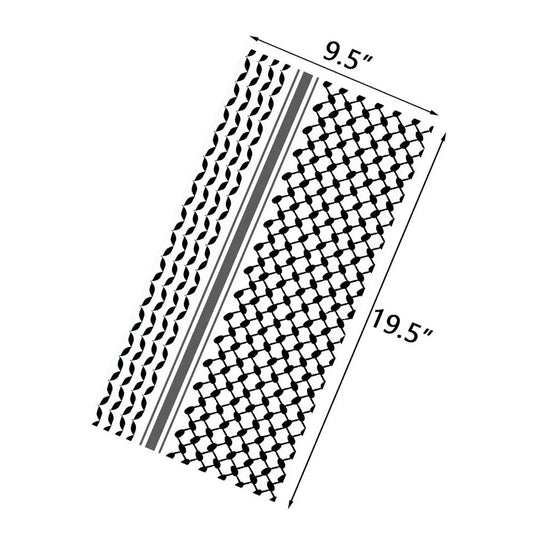 Palestine Keffiyeh Bandana Neck Gaiter Mask - Kites 4 Palestine