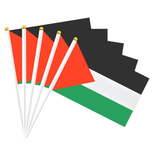 Small Palestine Flag with Pole - Kites 4 Palestine