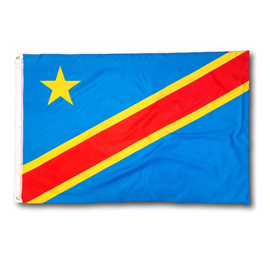 Congo Flag - 5ft x 3ft