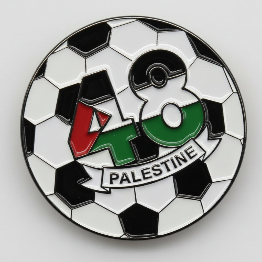 Palestine Football Pin Badge