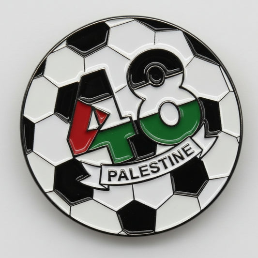Palestine Football Pin Badge