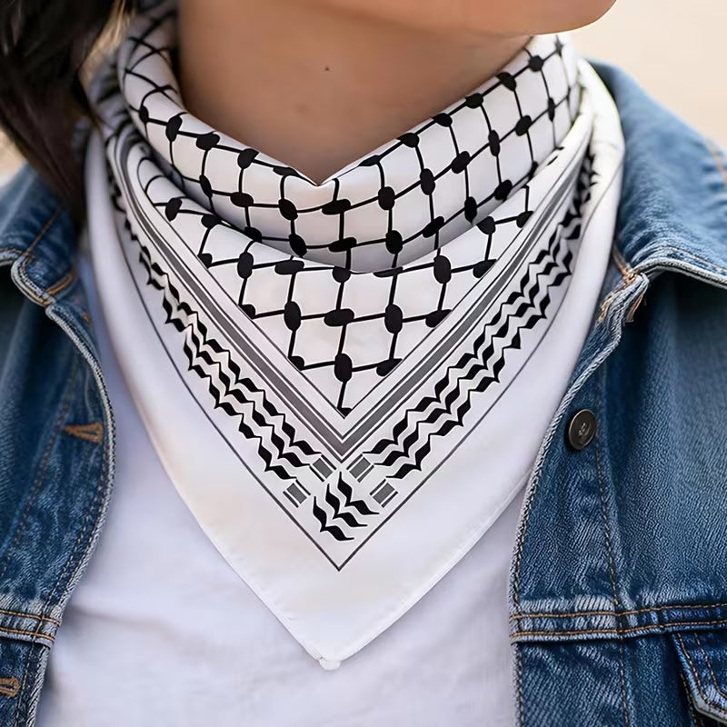 Keffiyeh Open Bandana – 54cm Square