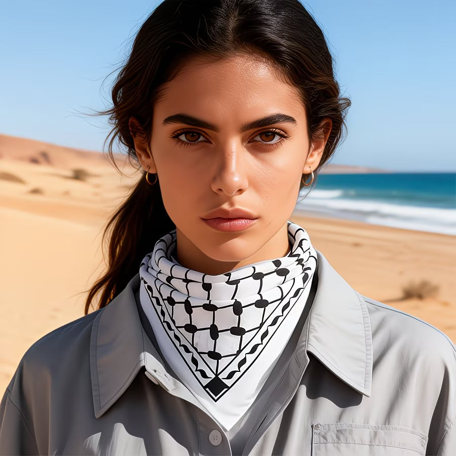 Keffiyeh Open Bandana – 54cm Square