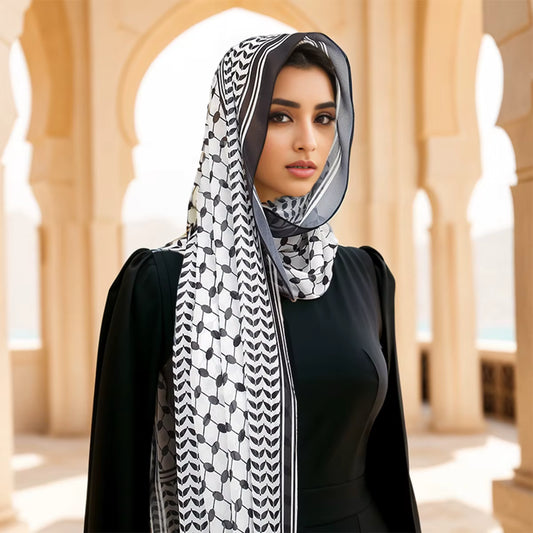 Keffiyeh Printed Modal Hijabs