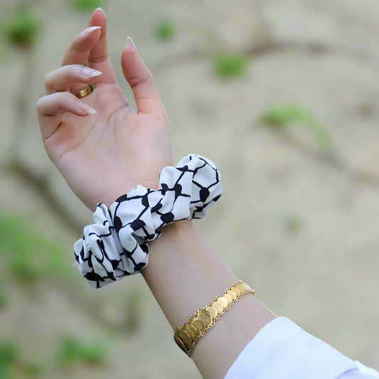 Keffiyeh Hair Scrunchie
