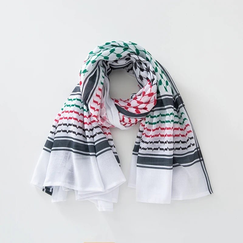 Palestine Multi-coloured Keffiyeh - Kites 4 Palestine